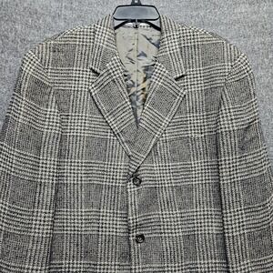 HUGO BOSS Blazer Mens 42 Regular Brown Wool Einstein US Sport Coat Jacket Italy